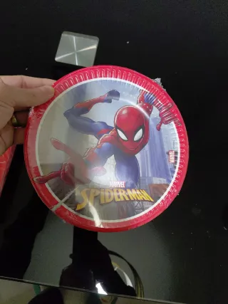 Set cumpleaños Spiderman