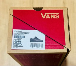 Vans Cuero Negras Talla 38.5 y 36,5