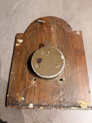 Reloj antiguo pintado a mano