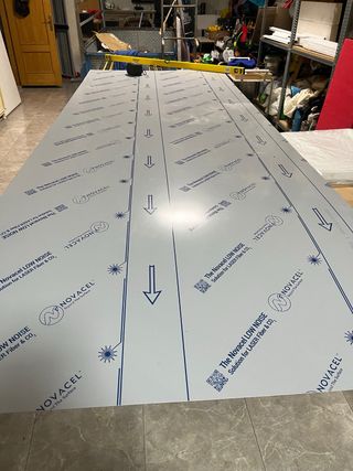 Chapa de acero inoxidable Novacel