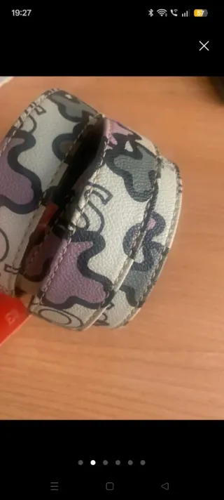 Cinturón TOUS Talla XL Hebilla Dorada