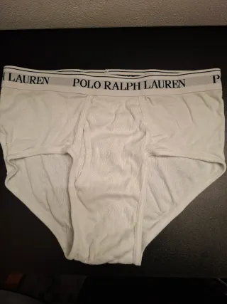 Slip Uomo Polo Ralph Lauren Bianco Vintage