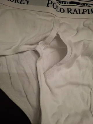 Slip Uomo Polo Ralph Lauren Bianco Vintage