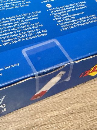 Adaptador Wi-Fi Fritz! AC860