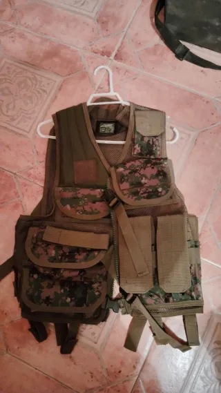 Camisa Airsoft Camuflaje Militar Talla M