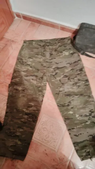 Camisa Airsoft Camuflaje Militar Talla M