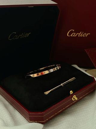 Pulsera Cartier Love Oro