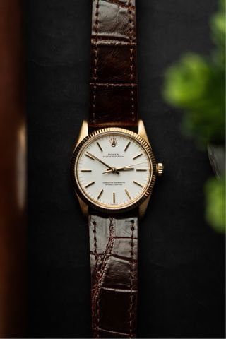 Rolex Oyster Perpetual Oro 18kt