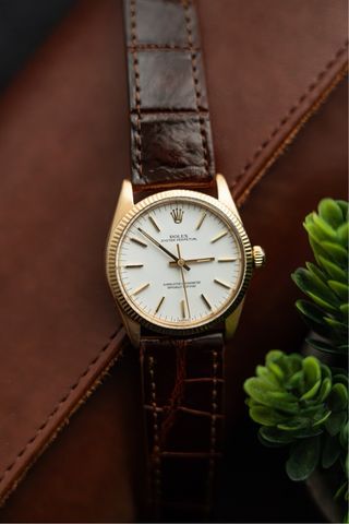 Rolex Oyster Perpetual Oro 18kt