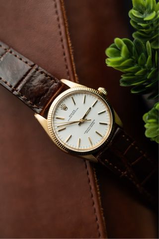 Rolex Oyster Perpetual Oro 18kt