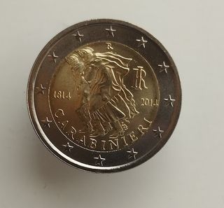 🇮🇹 Moneda 2€ Italia 2014 Carabinieri