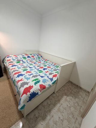 Sofá Cama IKEA HEMNES Blanco + 2 colchones incluid