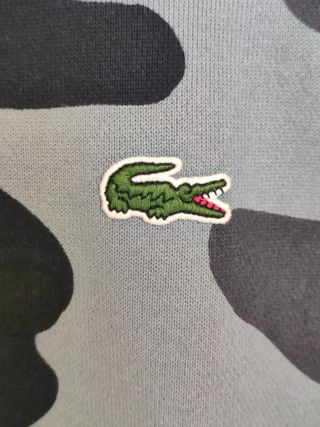 Sudadera Lacoste Camuflaje Talla M