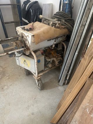 Proyectora de yeso/mortero