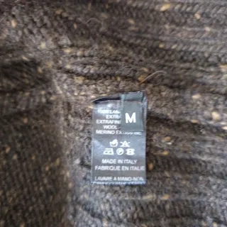 Roberto Collina Mantella Cappa Poncho Taglia M