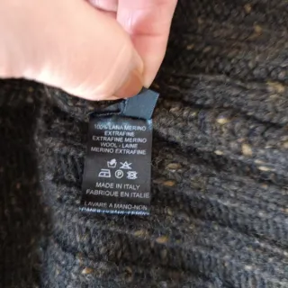 Roberto Collina Mantella Cappa Poncho Taglia M