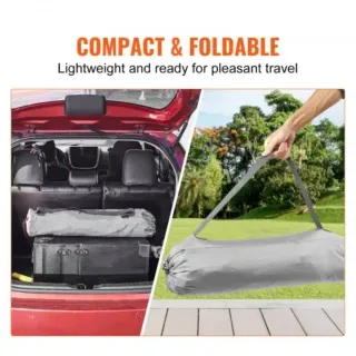 Parque infantil plegable con dosel