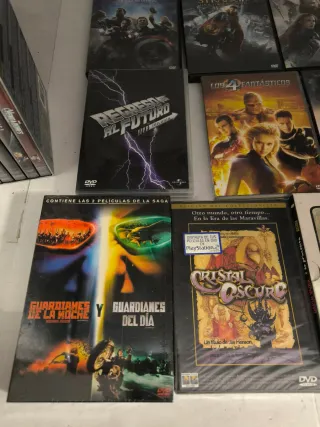 Lote DVDs Marvel, Star Wars, Guardianes