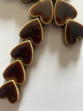 Rosário de parede âmbar