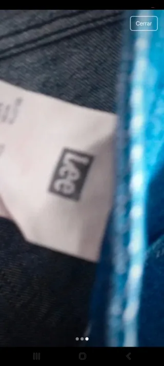 Pantalón vaquero Lee azul