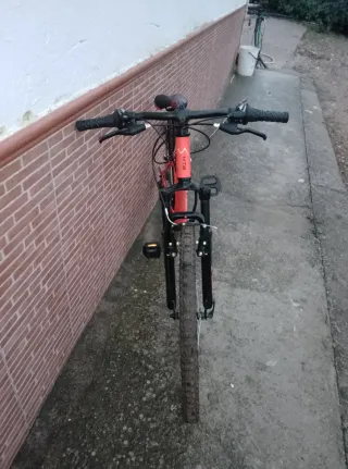 Bicicleta Montaña Roja  Sin Uso