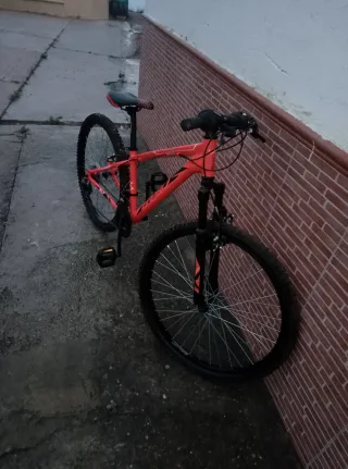 Bicicleta Montaña Roja  Sin Uso
