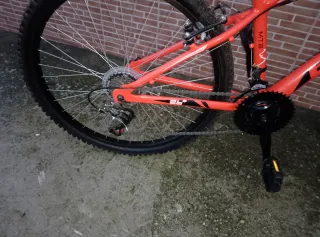 Bicicleta Montaña Roja  Sin Uso