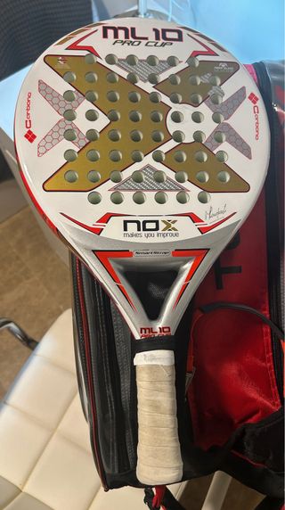 Paletero NOX y Pala ML 10 PRO CUP Lamperti