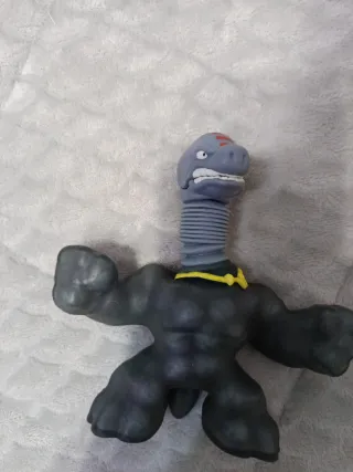 Juguete Elástico Perro Gris