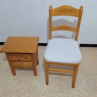 Conjunto muebles de dormitorio.