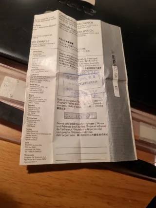 Orologio Swatch Nero vintage del 1992 - DIFETTI