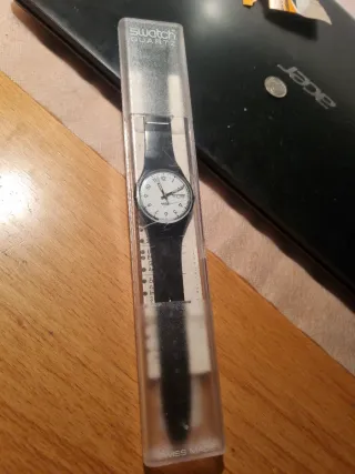 Orologio Swatch Nero vintage del 1992 - DIFETTI