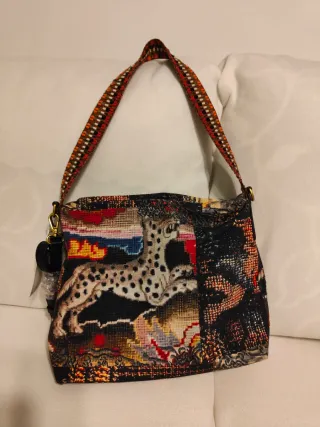 Bolso Desigual Multicolor Nuevo