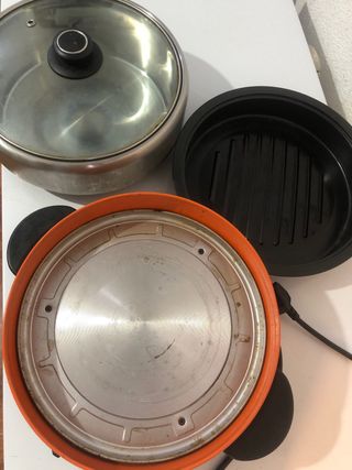 Olla y sartén eléctrica todo en 1400W 28 cm