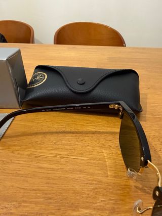Gafas Ray-Ban Clubmaster Negro/Dorado
