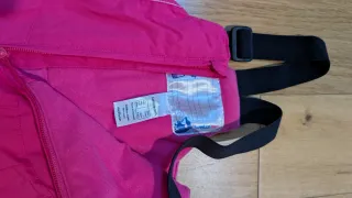 Mono de nieve rosa niña