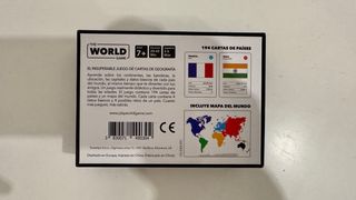 Juego de cartas geografía The World Game. NUEVO!