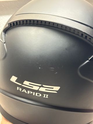 Casco Moto Integral LS2 Rapid 2 Negro Mate