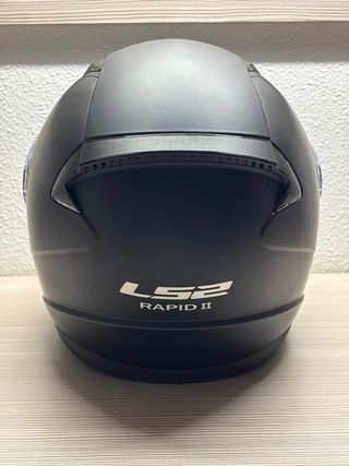 Casco Moto Integral LS2 Rapid 2 Negro Mate