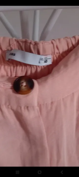 Pantalón rosa cargo