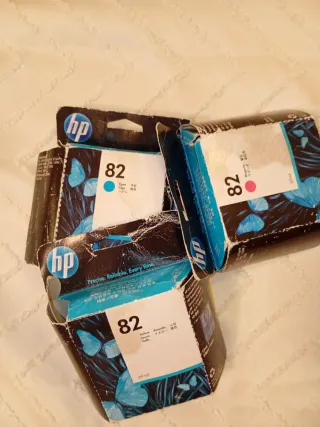 Cartucce HP 82 (Ciano, Giallo, Magenta)