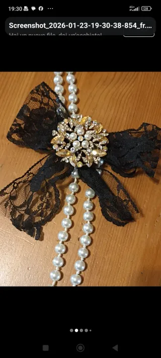 Collana realizzata a mano