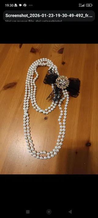 Collana realizzata a mano