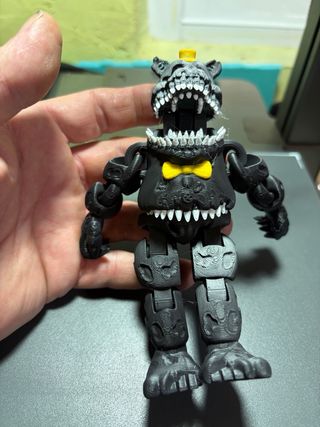 Figura Fnaf Nightmare Freddy 3d articulado