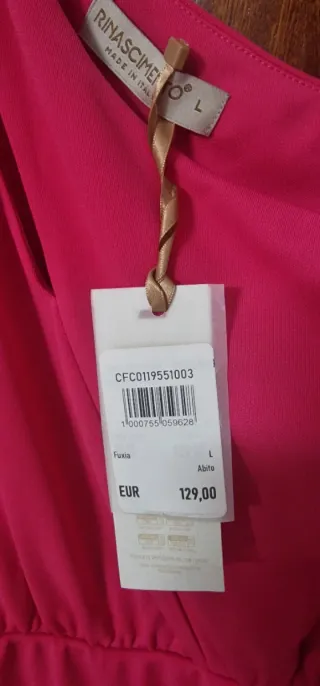 Vestido Rinascimento Talla L Rosa