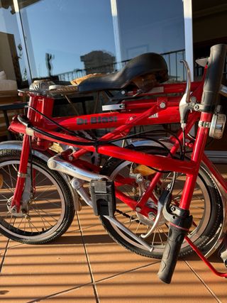 Bicicleta Plegable Di Blasi Roja