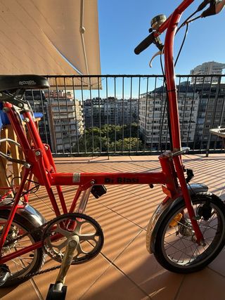 Bicicleta Plegable Di Blasi Roja