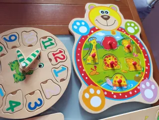 8 Giochi Educativi in Legno