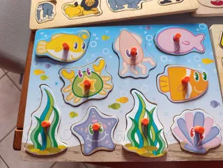 8 Giochi Educativi in Legno