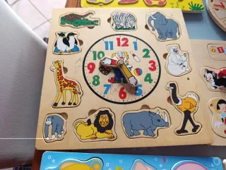 8 Giochi Educativi in Legno